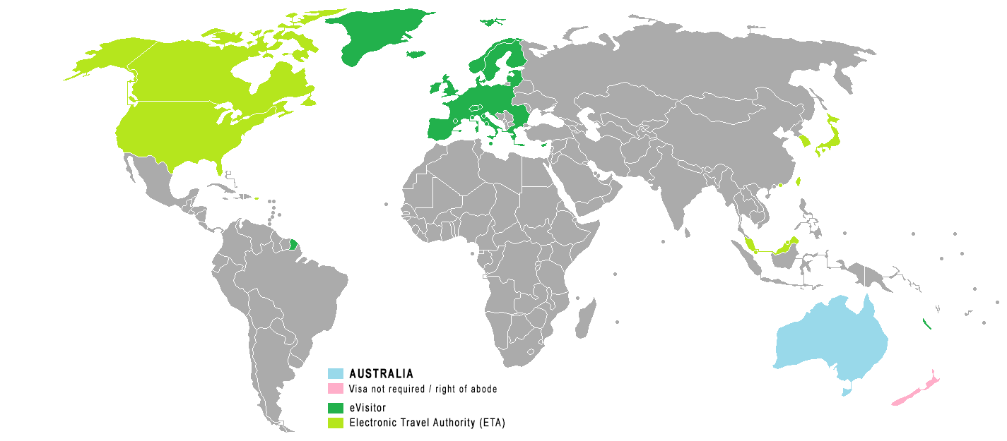 Australia eta